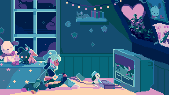 Retro Scene for @Rainedaze Retro Scene for @Rainedaze